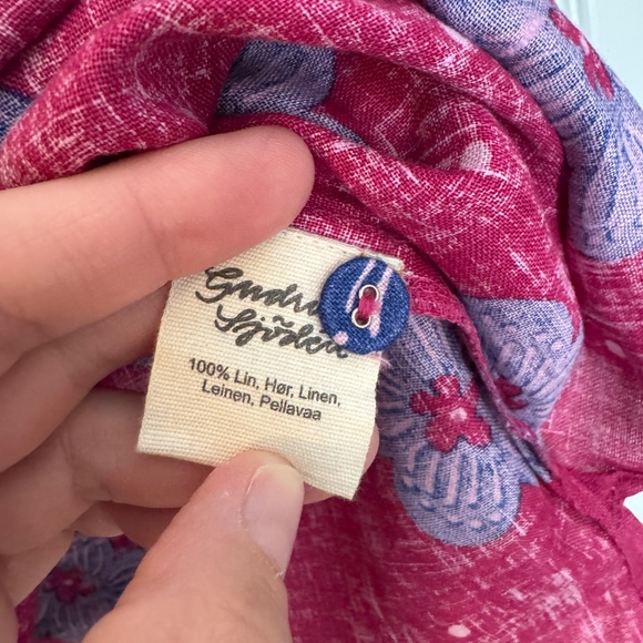 NWT Gudrun Sjödén “Loella” Tunic – 100% Linen, Size S - Picture 11 of 16